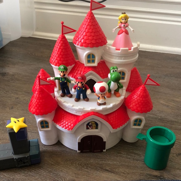 Nintendo Toys Princess Peach Castle Poshmark